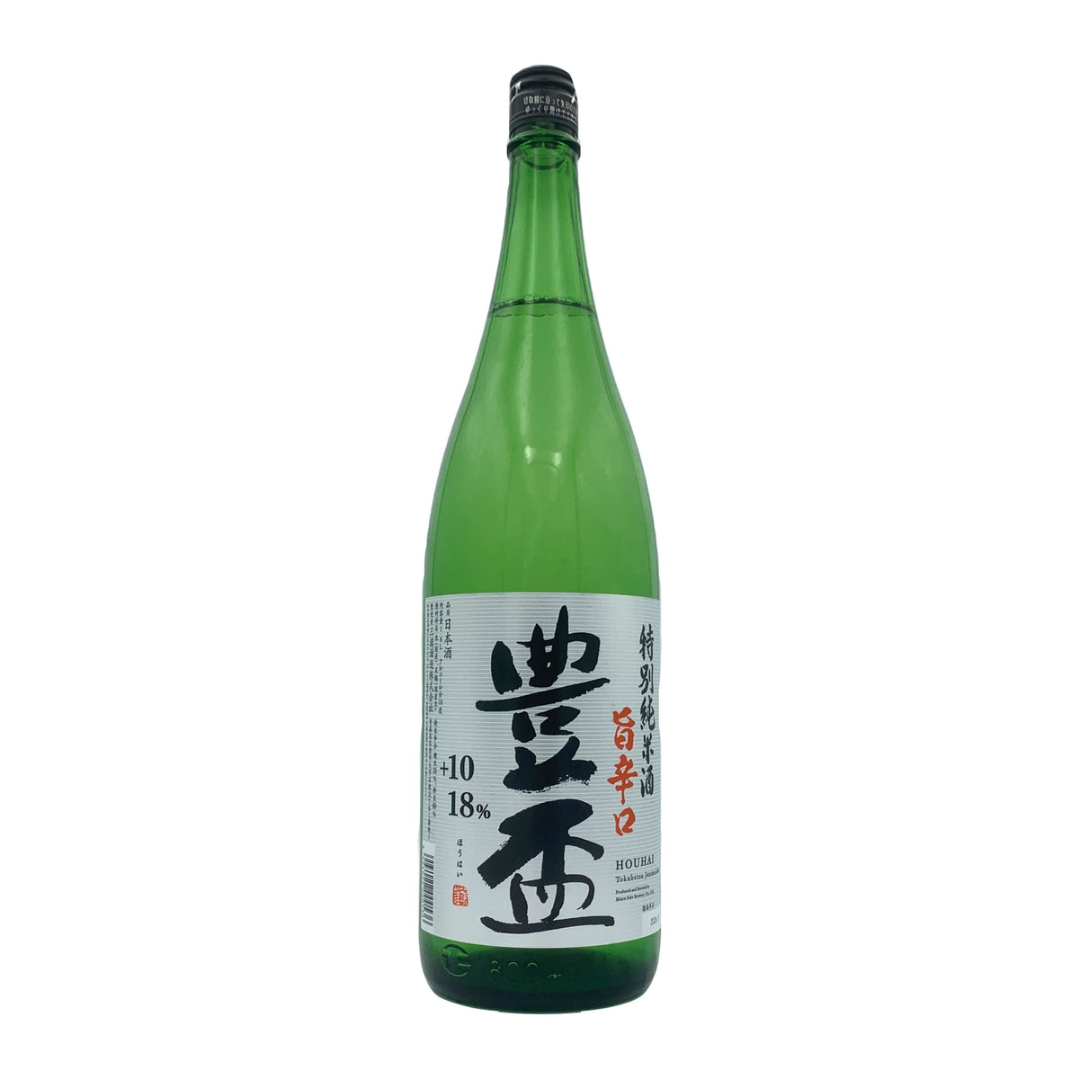 豊盃 特別純米酒 旨辛口 ＋10 1800ml