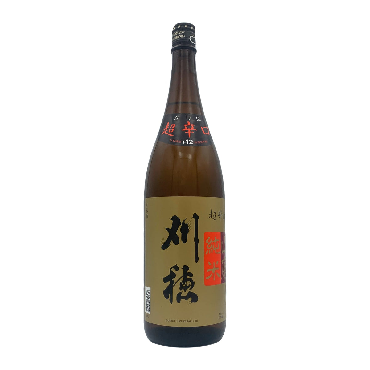 刈穂 山廃純米酒 超辛口＋12 1800ml