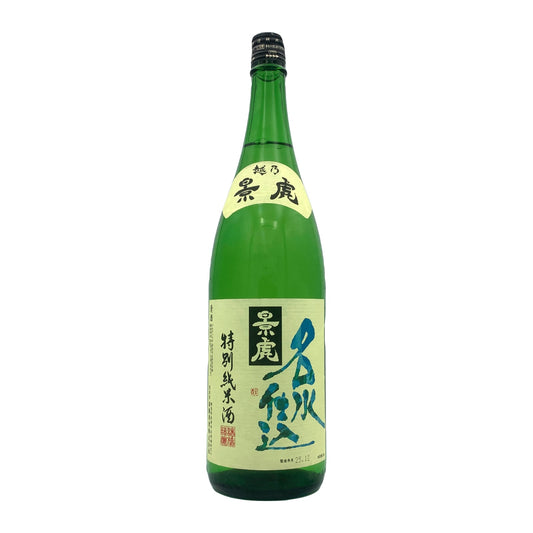 越乃景虎 特別純米 名水仕込 1800ml