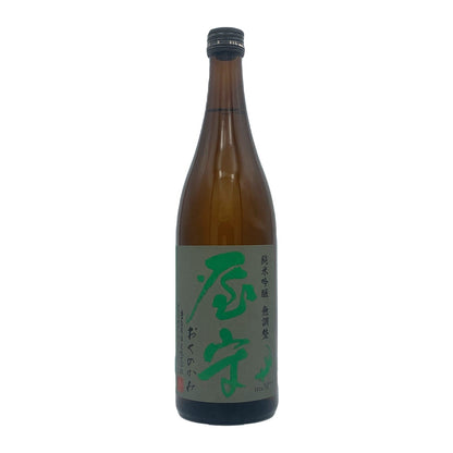 屋守 純米吟醸 無調整 720ml